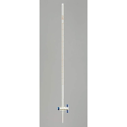 IWAKI 活栓付ビューレット 白 25ml PTFEコック付