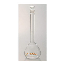 三商 宮原 メスフラスコ 白 100ml