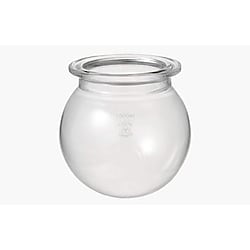 セパラブルフラスコ 溝付 丸底 85mm/120mm