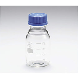 IWAKI 広口メジューム瓶 青キャップ付 2000ml