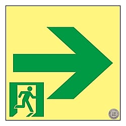 ASN951 高輝度蓄光通路誘導標識