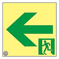 ASN952 高輝度蓄光通路誘導標識