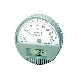 ハイエストⅡ型湿度計 温度計付 7542-00