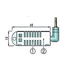 T&D 温湿度センサ TR-3100