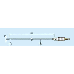 T&D ふっ素樹脂被覆センサ TR-1106