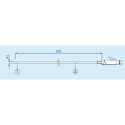 T&D ふっ素樹脂被覆センサ TR-5106