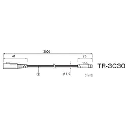 T&D TR-3C30 センサー延長ケーブル