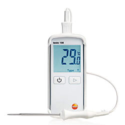 テストー 大画面中心温度計 testo108