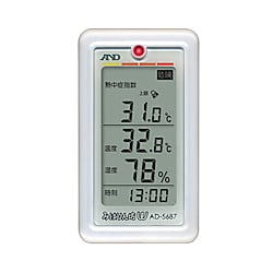 A&D 熱中症指数モニター みはりん坊W AD-5687