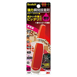 スコッチ[R] 強力瞬間接着剤 ホビー・クラフト用 7054S