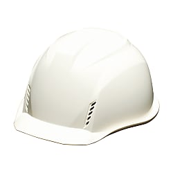 遮熱ヘルメット AA16-FV型（通気孔付・雨垂れ防止溝付・衝撃吸収ライナー付）