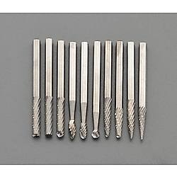 10本組/3mm軸 超硬カッターセット EA819C-10