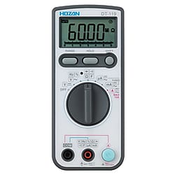 デジタルマルチメータ DT-119-TA