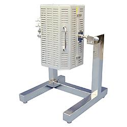 電気管状炉用 回転式架台