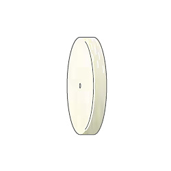 ホイール型フェルトバフ 軸径φ1.3
