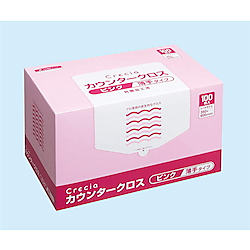 JKカウンタークロス薄手 65422 ピンク 100枚×6