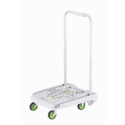 小型軽量樹脂製運搬車 weego WP-2G-W ホワイト