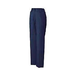 製品制電ストレッチレディースワンタックパンツ（春夏用）