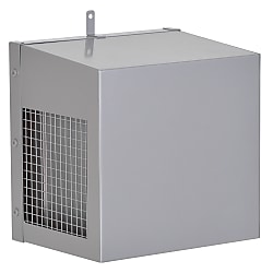 外壁用ステンレス製換気口 パイプフード【金網型】