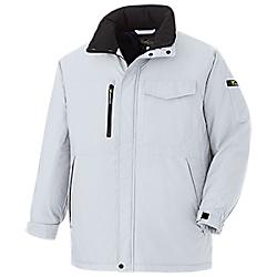 ミドリ安全 防寒服 コート VE1061 上 シルバーグレー