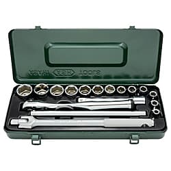 ASH レボウェイブ6角ソケットレンチセット12.7□×18PCS