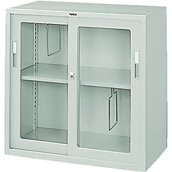 奥深引違い書庫 （ガラス戸） 