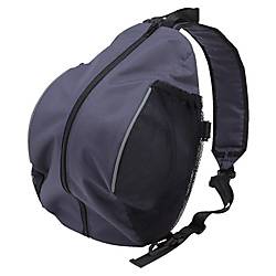 TRUSCO ヘルメットも入るボディバッグ ネイビー