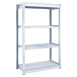 軽中量ボルトレス棚 TUG型 （200kgタイプ、高さ1500mm、4段タイプ）