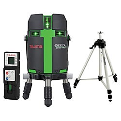 GEEZAセンサーKJC （縦:4方向矩・水平全周・地墨）本体+受光器+三脚
