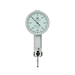 ダイヤルインジケータ（0～0.8mm/目量0.01mm) 測定子ルビー