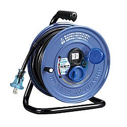 AC125V/15A/10mコードリール(防雨型)