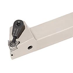 スクリューオン式外径加工用バイト 高圧クーラントノズル付 JSWL2XR/L-CHP