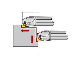 レバーロック式内径用バイト A-PCLNR/L-Eco
