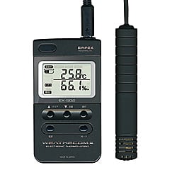 高性能デジタル温度湿度計 EX-502