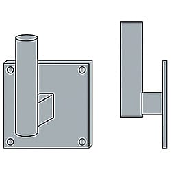 ミラー壁取付金具 壁用金具(ミラー用)