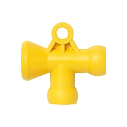 1/4" 耐酸性 T フィティング