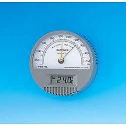 温度計付きバロメックス気圧計