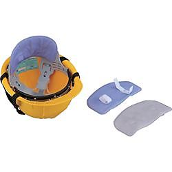 トーヨーセフティ ヘルメット取付式 アクアデコパッド ブルー NO.7162-BU