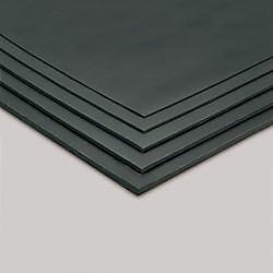 テラモト 平ゴムマット 天然 2mm厚 黒 1m×20m