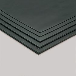 テラモト 平ゴムマット 天然 3mm厚 黒 1m×20m