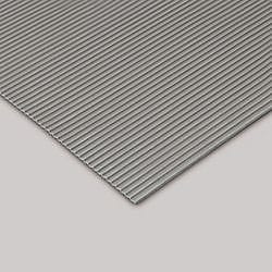 テラモト 筋入ゴム 5mm厚 灰 1.2m×20m