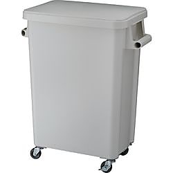 テラモト 厨房用キャスターペール 排水栓付 DS-260-670-6