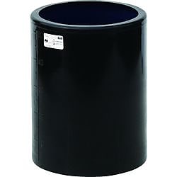 スイコー MH型 開放円筒型容器50L 黒