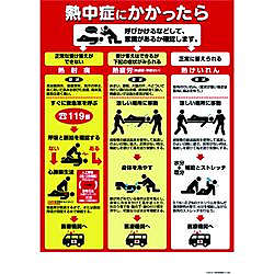 熱中症対策ポスター