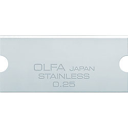 ＯＬＦＡ　ＧスクレーパーＳｌｉｍ替刃ステンレス（６枚入り） 画像