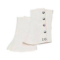 ミドリ安全 帆布脚絆 ML-108型 （ホック式） 白 L