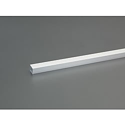 20mm アルミ平角パイプ(シルバー)