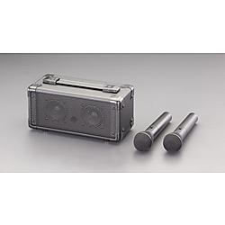 エスコ ワイヤレスマイク付拡声器スピーカー