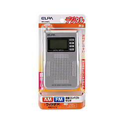 AM/FM液晶コンパクトラジオ