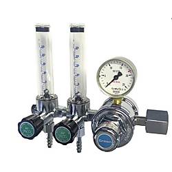 二連流量計付ニ段式圧力調整器 FR-II Wシリーズ